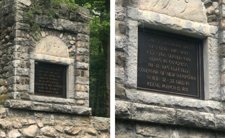 Governor Dinsmoor Plaque